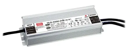 Produktfoto 1 von MEAN WELL LED-Treiber, 320 W 305V, 90 V LED-Treiber mit konstanter Spannung + konstantem Strom 13.34A, Ausgang 24V 3 in