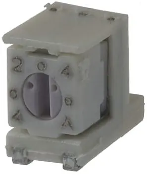 Bourns 3313 1-Gang Durchsteckmontage Trimm-Potentiometer, Seitliche Einstellung, 20 kΩ, 10 %, 0.125 W, J-Haken, L. 3.61