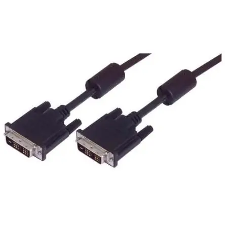 Produktfoto 1 von L-Com DVI-Kabel A DVI-D Single Link - Stecker B DVI-D - Stecker, 10 ft Raucharm halogenfrei Schwarz