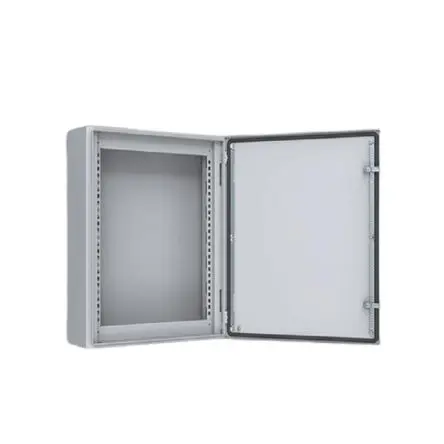 Produktfoto 1 von nVent HOFFMAN MAS Weichstahl Wandanschlusskasten Hellgrau IP55, HxBxT 600 mm, 600 mm x 300 mm