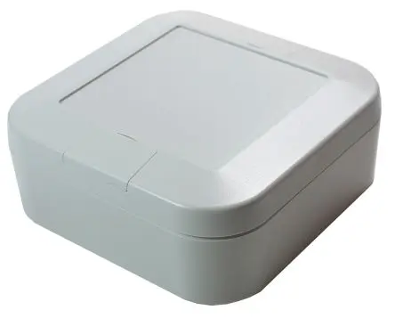 Produktfoto 1 von Takachi Electric Industrial WP; Gehäuse; Acrylnitril-Styrol-Acrylat; Grau IP67 Breite 100 mm Höhe 40 mm Länge 100 mm