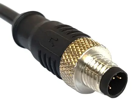 Produktfoto 1 von Bulgin M12, 12-polig Sensor-Betätigungselementkabel, Gerade Stecker 3 / Nicht abgeschlossen, Länge 1 m