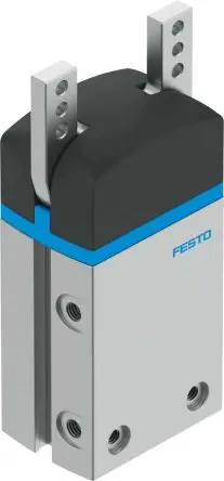 Produktfoto 1 von Festo DHWS Pneumatikgreifer, Doppeltwirkend-Ausführung, 2 Greifarme, Winkel, 8 bar max. M5