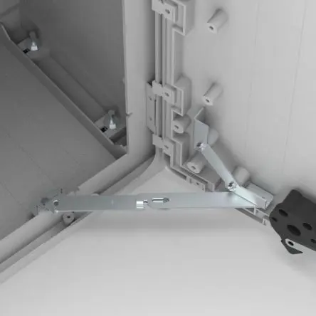 Produktfoto 1 von nVent HOFFMAN Türstopper Stahl UDS 44 mm 239 mm 239mm