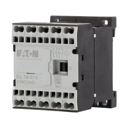 Produktfoto 1 von Eaton Eaton Moeller Schütz 380V, 440 V-Spule, 3-polig, 690V / 42 A 440V 3 kW 1 Öffner Spiegelkontakt, Motorsteuerung