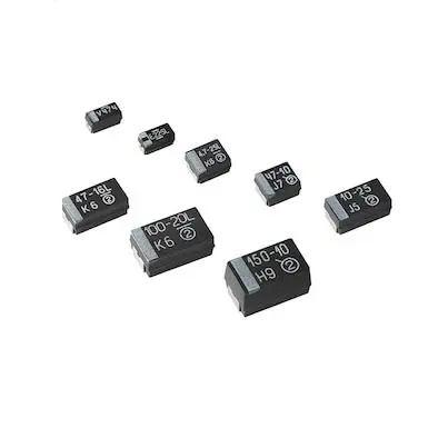 Produktfoto 1 von Vishay 593D Tantal-Elektrolytkondensator, Tantal, 10 μF, 16V dc, Oberfläche, 10 %, Gehäuse 3528, 125 °C