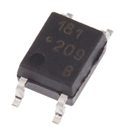 Produktfoto 1 von Broadcom HCPL Oberfläche 1 Optokoppler DC-In, 4-Pin Mini-Flat, Isolation 3750 V ac