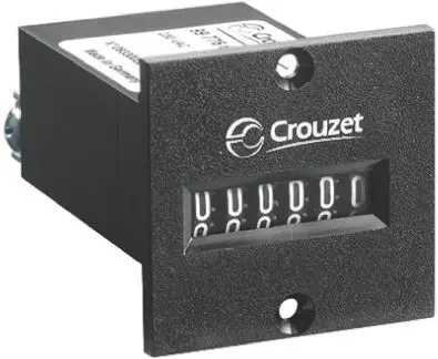 Produktfoto 1 von Crouzet CIM36 Zähler Zähler Mechanisch Keine Rückstellung 6-stellig 110V dc