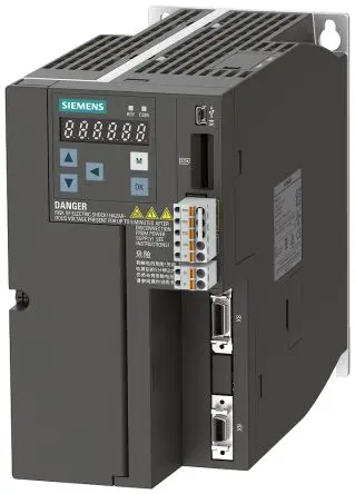 Produktfoto 1 von Siemens Servoantrieb, 3-phasig, 380V, 480 V / 13.8A 1.5 kW, L: 180 mm B: 100 mm T: 220 mm