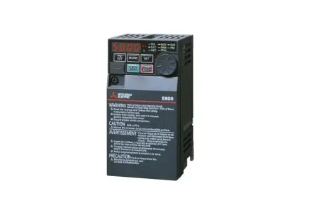 Produktfoto 1 von Mitsubishi Electric FR-E800 1-Phasen Wechselrichtermodul 0.2 kW 240V 1.5 A 50Hz