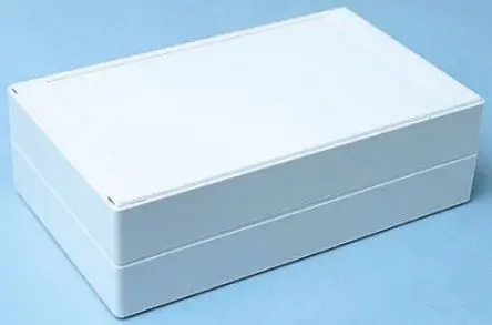 Produktfoto 1 von OKW Robust-Box; Gehäuse; Polycarbonat; Grau IP66 Breite 120 mm Höhe 90 mm Länge 200 mm
