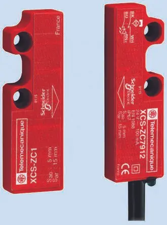 Produktfoto 1 von Telemecanique Sensors XCS-DMC Magnetisch M8 Berührungsloser Sicherheitsschalter 100V dc aus Kunststoff, 2 Öffner,