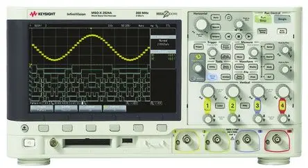 Produktfoto 1 von Keysight Technologies InfiniiVision 2000 X Werkbank Oszilloskop 70 MHz 8-Kanal, ISO-kalibriert