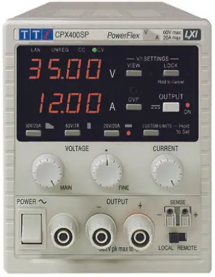 Produktfoto 1 von Aim-TTi CPX400SP Digital Labornetzgerät 420W, 0 → 60V / 0 → 20A, ISO-kalibriert