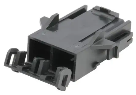 Produktfoto 1 von Molex Mini-Fit Sr Stecker Steckverbindergehäuse 10 mm, 2-polig / 1-reihig Gerade, Panel für Mini-Fit Sr. Stecker
