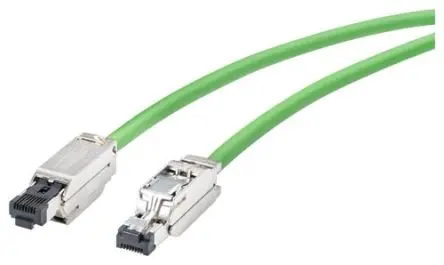 Produktfoto 1 von Siemens 6XV Cat6a Ethernet-Kabel, 5 m, Grün Abgeschirmt