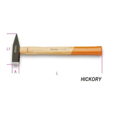Produktfoto 1 von BETA Hammer, Klauenhammer 200 g Holz-Stiel 280 mm
