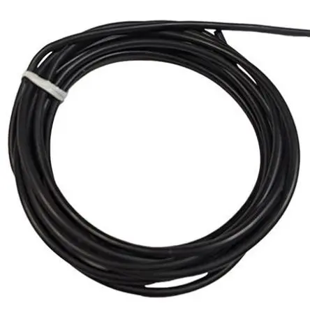 Produktfoto 1 von Mueller Electric WI-M-20 Prüfleitung, 20 AWG 25 ft Schwarz Ø 2.24 mm 41 Litzen Silikon
