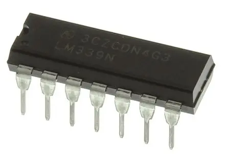 Produktfoto 1 von Texas Instruments Komparator Universal MDIP Open-Collector 1.3 μs 4-Kanal 14-Pin 36V 3 V