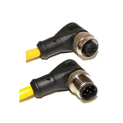 Produktfoto 1 von Mueller Electric C5BD06, 5-polig Sensor-Betätigungselementkabel, M12, Rechtwinklig Stecker 5 / Rechtwinklige Buchse