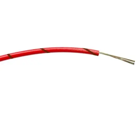 Produktfoto 1 von RS PRO Schaltdraht 100 m Braun, Rot Ø 1.55 mm 16 Litzen Polyvinylchlorid