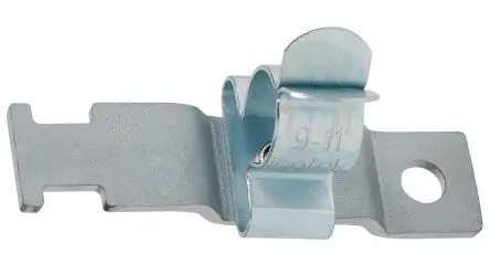 Produktfoto 1 von Icotek LFZ Kabelhalter Schraubbefestigung Stahl zinkplattiert Grau 12mm x 44 mm