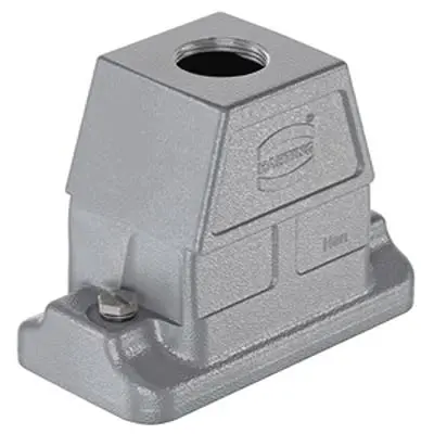 Produktfoto 1 von HARTING Han HP Direct B Haube Schraubbefestigung, Kabel 10B Haube, IP66, IP68, IP69, IPx9K