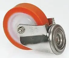 Produktfoto 1 von LAG Drehbar Rolle, Rad ø 100 mm, 150 kg, Ges H. 128 mm, Rad B. 30 mm