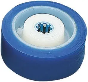 Produktfoto 1 von LAG Rollwagenrolle Weiß, Blau, Mat. Polyurethan, 250 kg Ø 100 mm, B. 40 mm