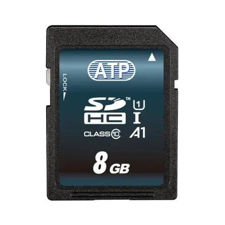 Produktfoto 1 von ATP 16 GB SD SD-Karte Klasse 10, UHS 1 Industriequalität