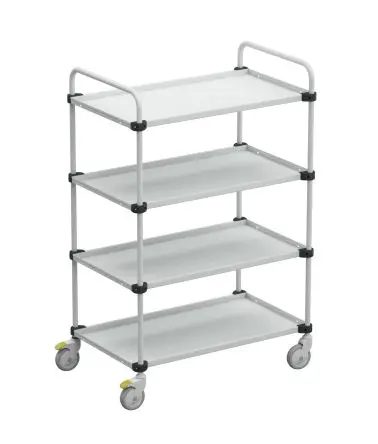 Produktfoto 1 von Treston 4 Gestellwagen, Stahl Rahmen, max. 300 kg 530 mm, 1515 mm 1000 mm