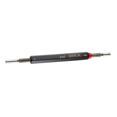 MikronTec Stecker Gewindelehrdorn, 2 mm, Go/No-Go