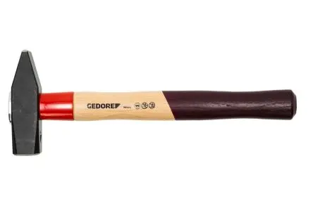 Produktfoto 1 von Gedore Hammer, Ingenieurshammer aus Geschmiedete Legierung 1500 g Hickory-Holz-Stiel 385 mm