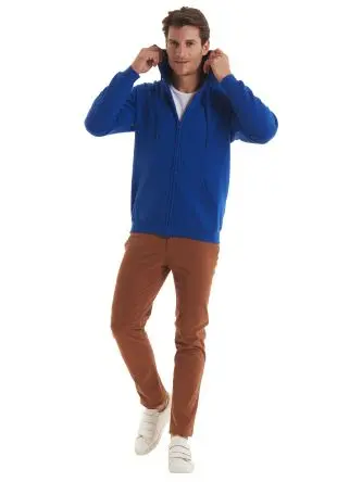 Produktfoto 1 von Uneek UC504 Unisex Sweatshirt, 50 % Baumwolle, 50 % Polyester Schwarz, Größe L