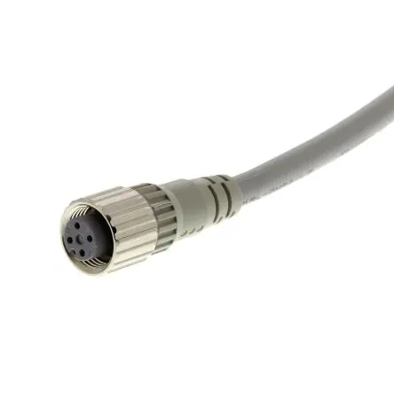 Produktfoto 1 von Omron XS2, 4-polig Sensor-Betätigungselementkabel, Gerade Buchse / Nicht abgeschlossen, Länge 5 m