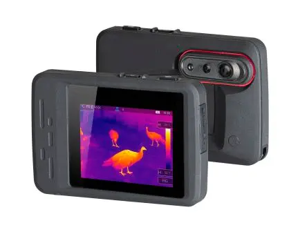 Produktfoto 1 von RS PRO Wärmebildkamera USB/WiFi Fokusfrei 120 x 90 pixel, 550 °C / 80mK