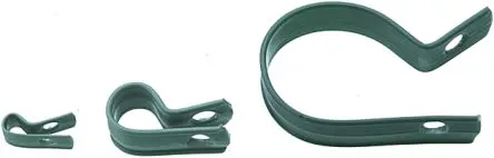 Produktfoto 1 von SES Sterling Grau Polyvinylchlorid P-Schellen, Ø 8 mm, x 12mm