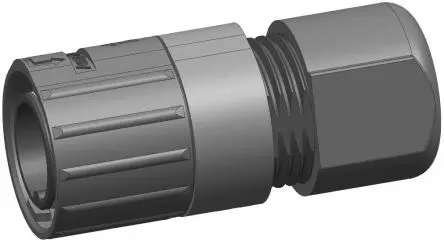 Produktfoto 1 von Amphenol Industrial Quicklock Signalmate C091 21 mm M16 Rundsteckverbinder Stecker 5-polig Stecker 7A Kabel IP68