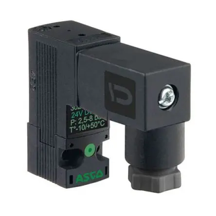 Produktfoto 1 von EMERSON – ASCO 3/2 302 Magnetventil, Magnet/Luft-betätigt 24V