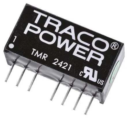 TRACOPOWER TMR 2 DC/DC Konverter, 5V dc OUT 200 mA Durchsteckmontage 36V dc 1.6 kV dc 2 W -40 °C 85 °C