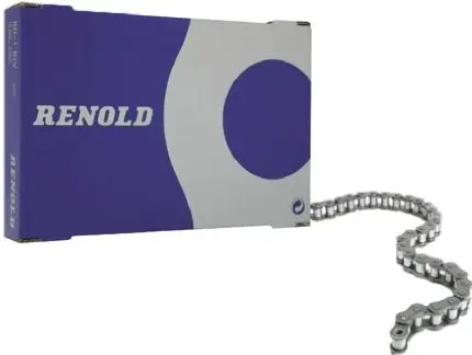 Produktfoto 1 von Renold Renold 60-1 Stahl 1 Rollenkette ANSI, Teilung 19.05 mm, Länge 3 m, Länge 25.3 mm