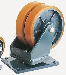 Produktfoto 1 von LAG Drehbar Rolle, Rad ø 200 mm, 2000 kg, Ges H. 270 mm, Rad B. 50 mm
