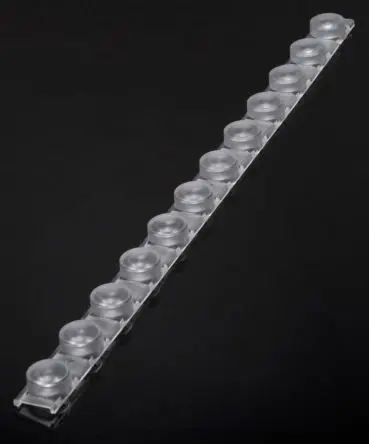 Produktfoto 1 von Ledil Vanessa LED Linse Rechteckig aus Polymethylmethacrylat Rechteckig, Klar 17 ° x 8 mm