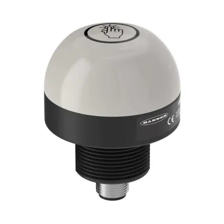 Banner K50 Kapazitiver Schalter Kapazitiv Tastend Nein 12V / 30V PnP Beleuchtet, Grün, Gelb, Rot / 150mA, IP67