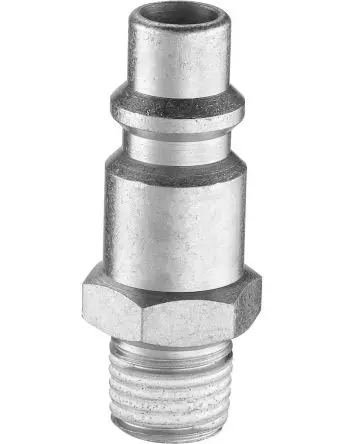 Produktfoto 1 von PREVOST Stecker für pneumatische Schnellkupplung, Behandelter Stahl 3/8 in Stecker, BSP