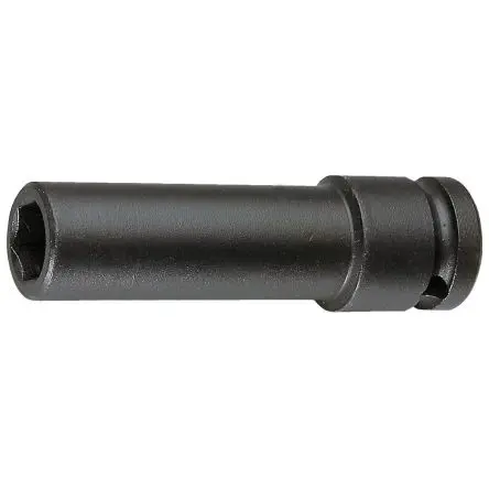 Produktfoto 1 von Facom 19.05 mm, 19 mm 6-Kant Schlag-Steckschlüssel lang Chrom-Molybdän-Stahl, 90mm