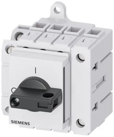 Produktfoto 1 von Siemens 3LD3 Trennschalter / 4-polig 40 A 23A Umschlossen, RK5 Sicherungsgröße, 3 phasig