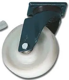 LAG Drehbar Rolle, Rad ø 125 mm, 500 kg, Ges H. 172 mm, Rad B. 45 mm