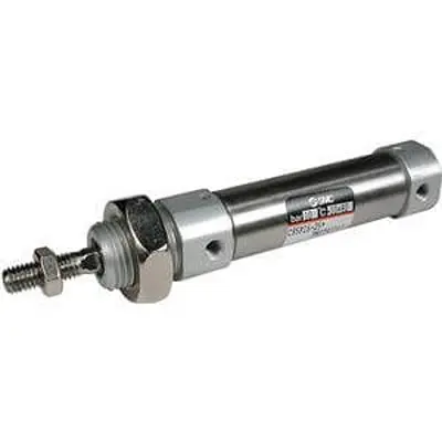 Produktfoto 1 von SMC C85 C85N16-20 Pneumatik-Kompaktzylinder 20 mm Doppeltwirkend, Bohrung Ø 16 mm, bis 1 Mpa