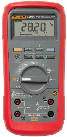 Produktfoto 1 von Fluke 28EX Digital Digital Multimeter Echteffektivwert, CAT IV 1000 V